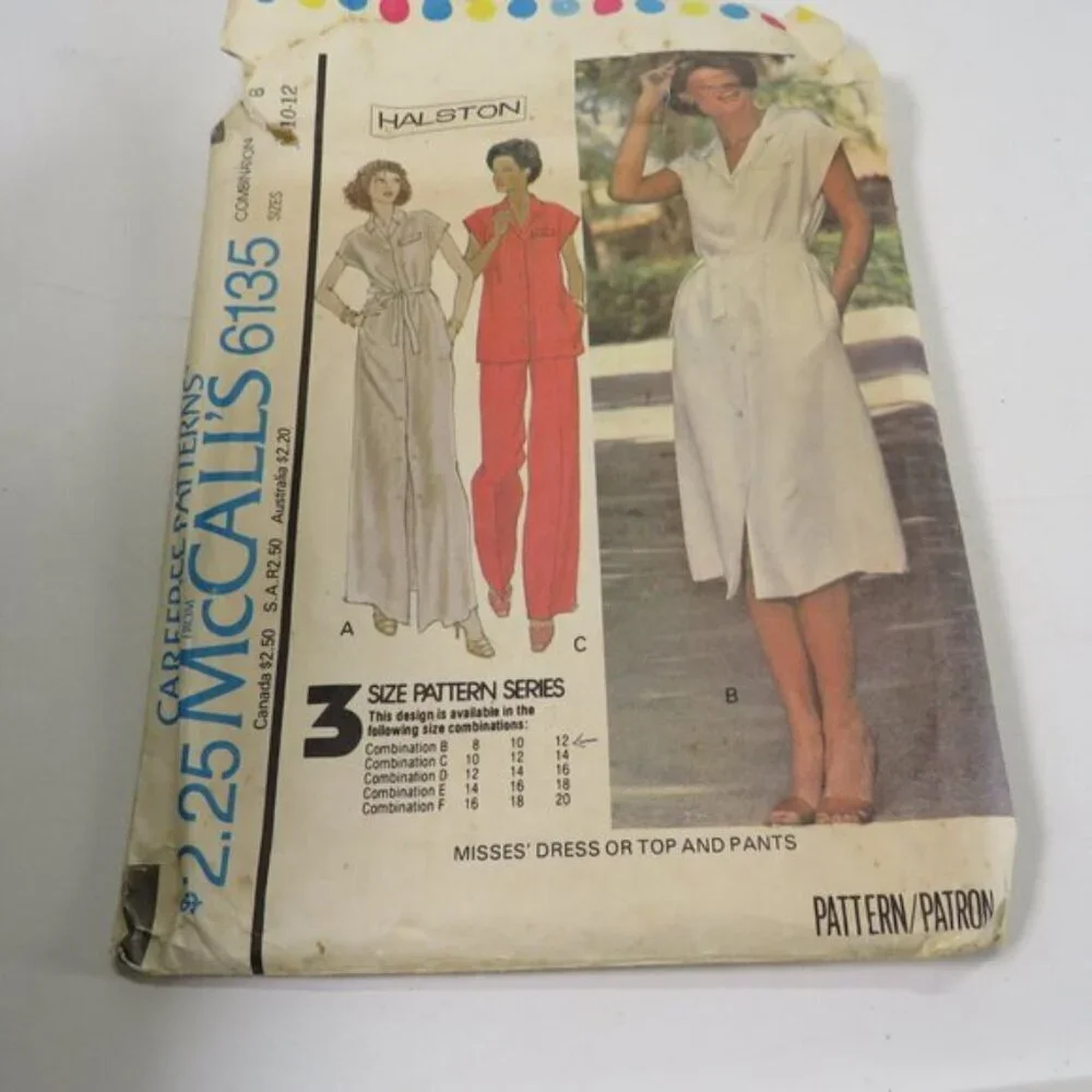 McCalls mccalls 6135